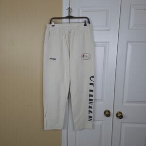 Madhappy Optimism Terry Sweatpant in Oatmeal Size XXL